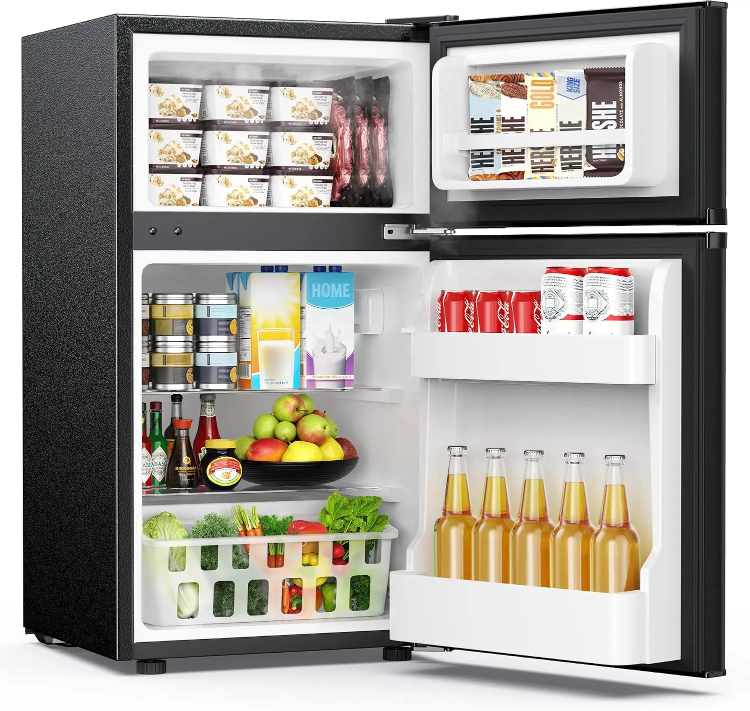 EUHOMY 3.2 Cu.Ft Mini Fridge… — Photo 1