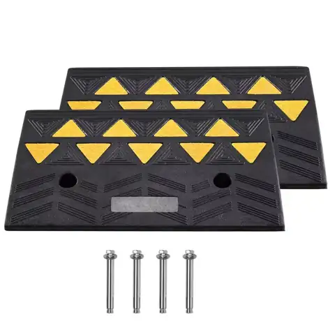 Rubber Curb Ramp 2 Pack,… — Photo 1