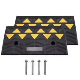 Rubber Curb Ramp 2 Pack,… — Photo 1