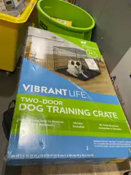 Vibrant Life Wire Dog Crate,… — Photo 3