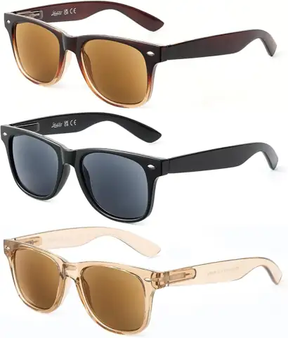LADEESSE 3 Pack Reading Sunglasses… — Photo 1