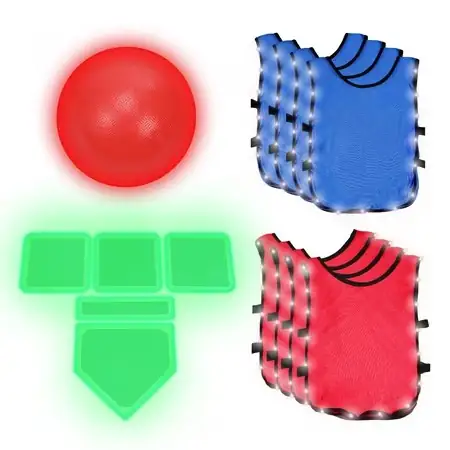 LED Kickball Set, Light-Up Outdoor… — Photo 1