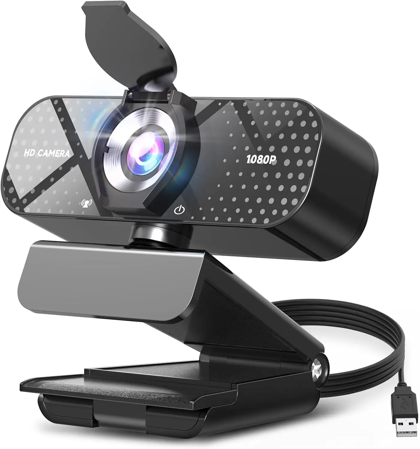 TRAUSI 1080P FHD Webcam with… — Photo 1