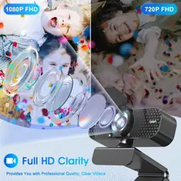 TRAUSI 1080P FHD Webcam with… — Photo 2