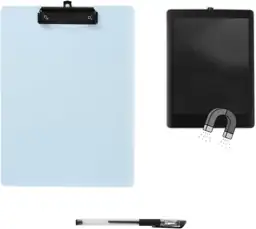 Magnetic Clipboard with Pen, 9x12.5… — Photo 1