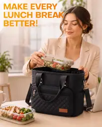 HOTOR Lunch Box Women Insulated… — Photo 2