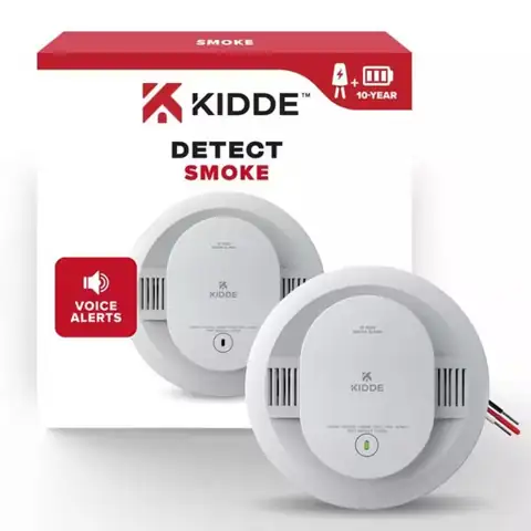Hardwired Smoke Detector with 10-Year… — Photo 1
