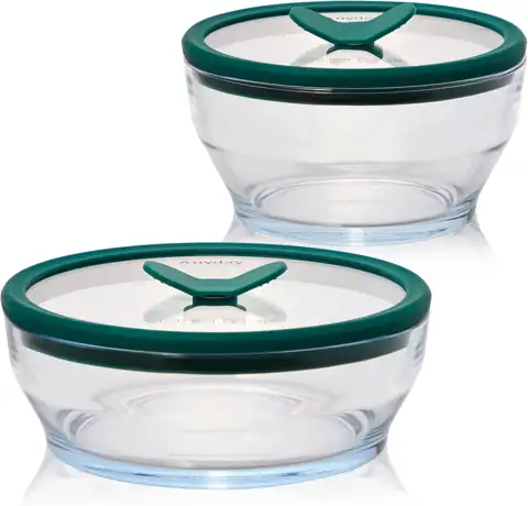 Anyday 4-Piece Medium Glass Food… — Photo 1