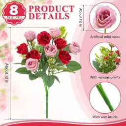 Zeyune 8 Pack Red &… — Photo 2