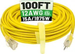 POWGRN 100 FT 12/3 Outdoor… — Photo 1