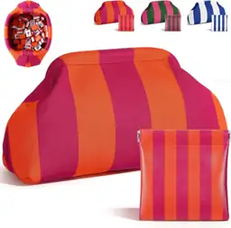 Mahjong Tile Bag with Striped… — Photo 1