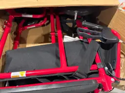 Lightweight Expedition Red Transport Wheelchair… — Photo 3