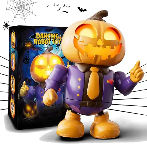 Halloween Pumpkin Dancing Robot Spooky… — Photo 1