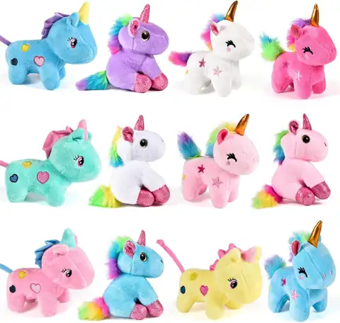 Golray 12Pcs Mini Unicorn Plush… — Photo 1