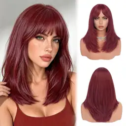 SOFEIYAN Long Straight Layered Wig… — Photo 1