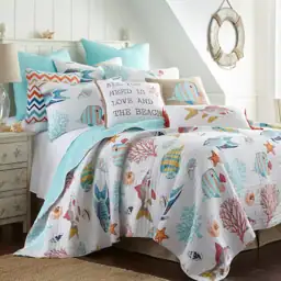 Barrier Reef 3-Piece Multicolored Cotton… — Photo 1