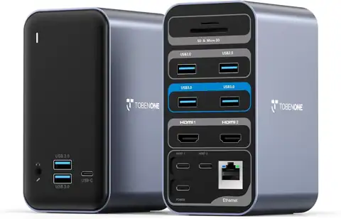 TobenONE 16-in-2 MacBook Docking Station… — Photo 1