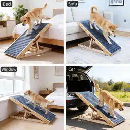 ZJSF Foldable Wooden Dog Ramp… — Photo 2