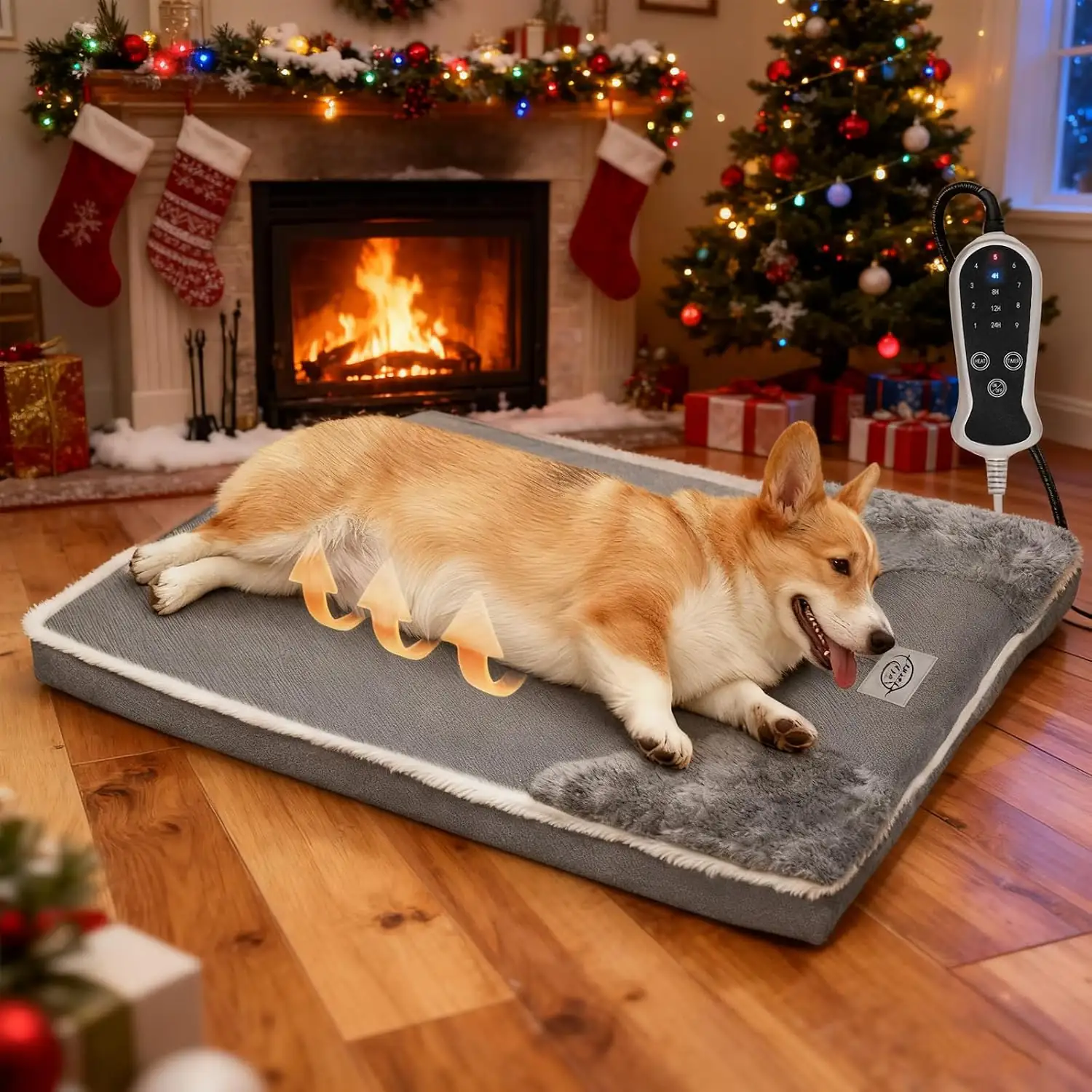 Heated Dog Bed 20x30in, Heating… — Photo 1