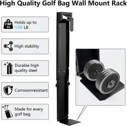 Wall Mount Golf Bag Storage… — Photo 2