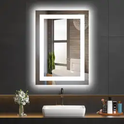 Hivone 20"X28" LED Bathroom Mirror… — Photo 1
