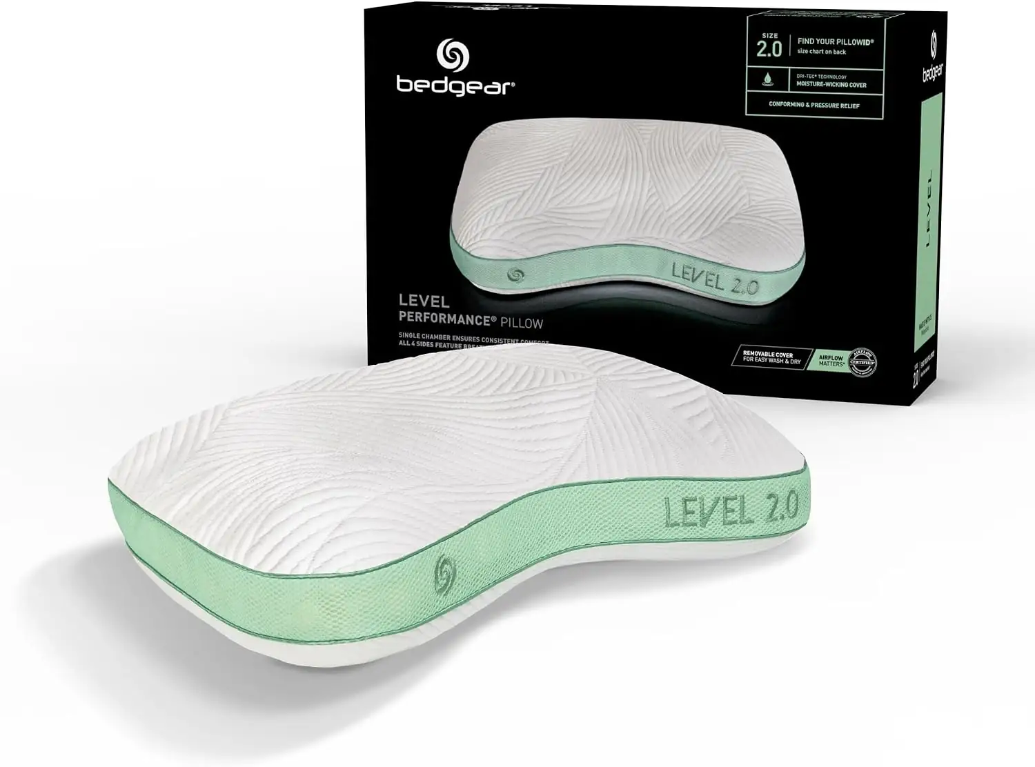Bedgear Level Cuddle Pillow, 2.0… — Photo 1