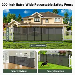 200" Retractable Baby Gates Extra… — Photo 2