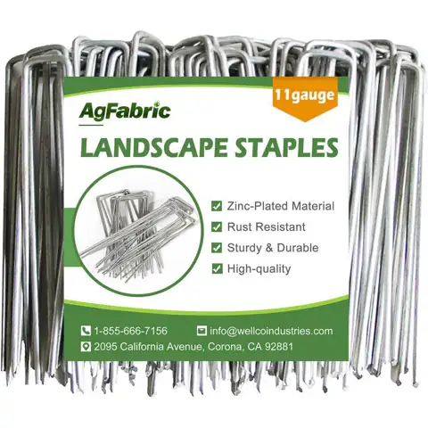 8 in. 11-Gauge Galvanized Landscape… — Photo 1