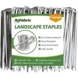 8 in. 11-Gauge Galvanized Landscape… — Photo 1