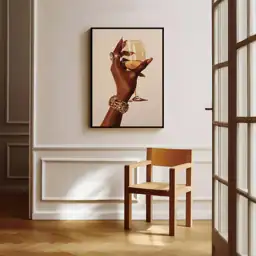 KISSFOX Black Girl Framed Wall… — Photo 2