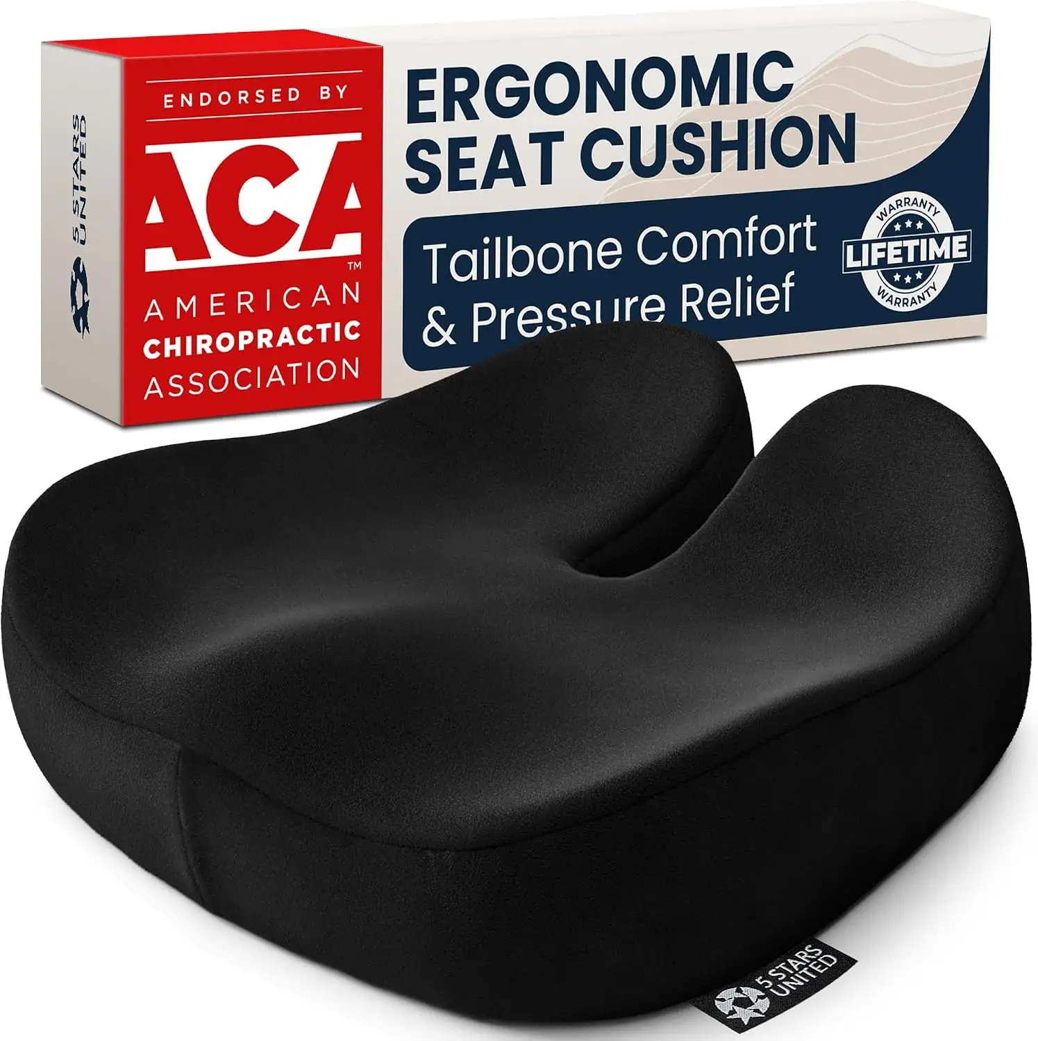 5 STARS UNITED Seat Cushion… — Photo 1