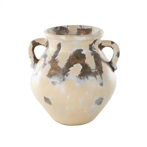 Cream Antique Style Pot Ceramic… — Photo 1