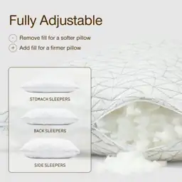 Coop Home Goods Adjustable Pillow,… — Photo 2