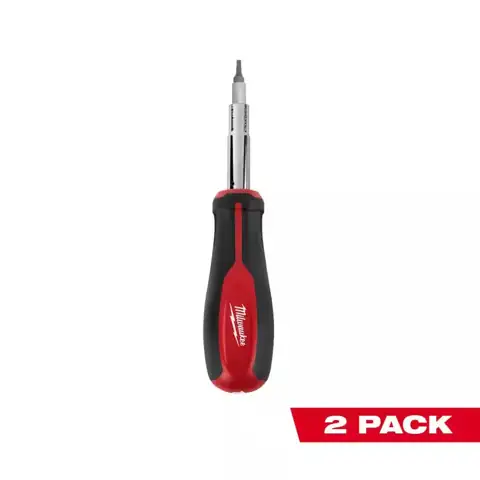 11-in-1 Multi-Tip Screwdriver with Square… — Photo 1