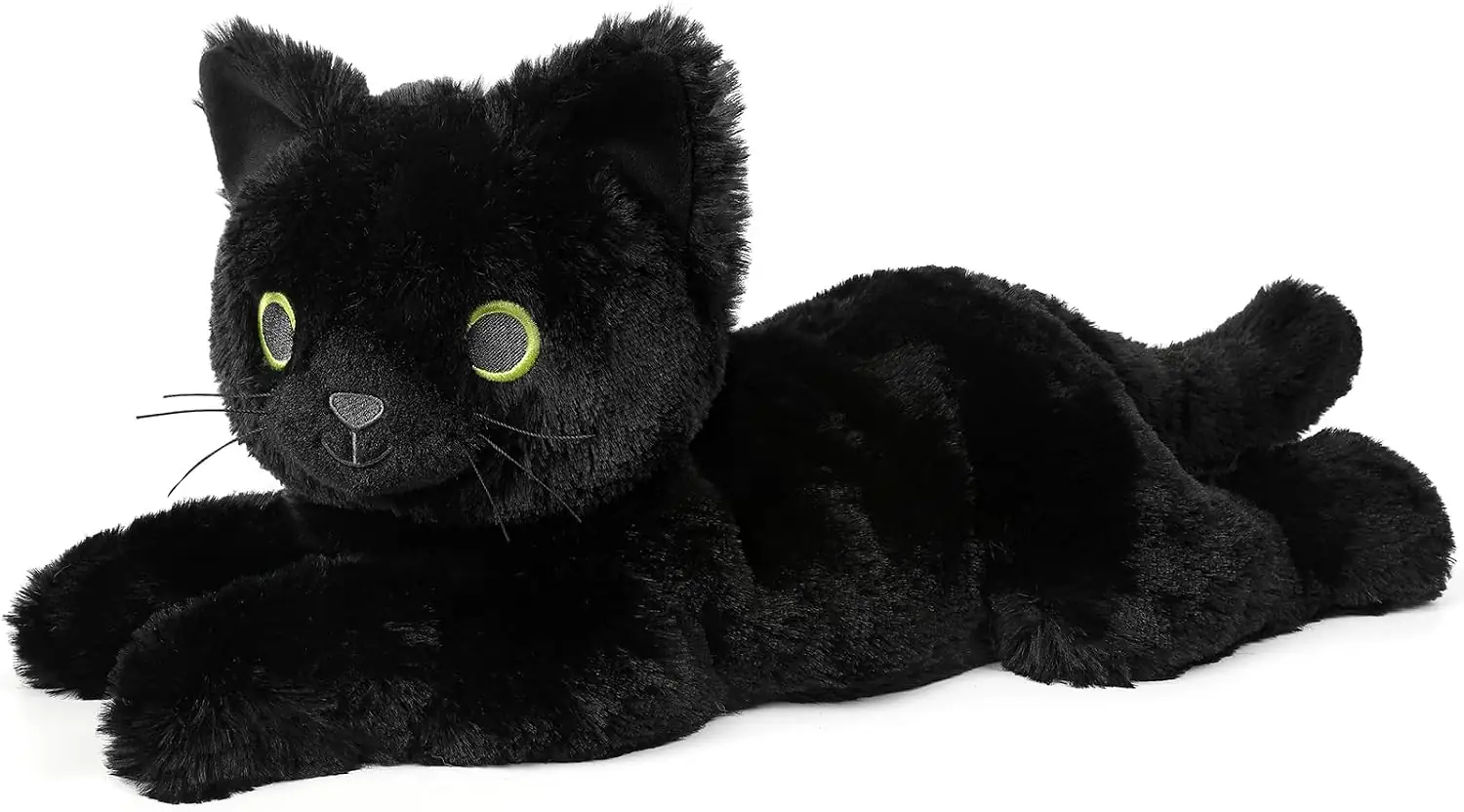 Black Cat Stuffed Animal, Microwavable… — Photo 1