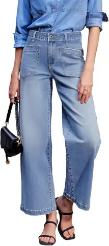 Sidefeel Wide Leg Jeans for… — Photo 1