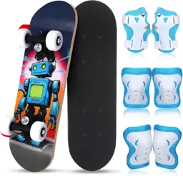 Honoson 7 Pcs Skateboard Kids… — Photo 1