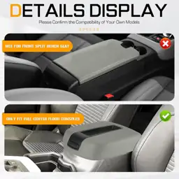ILONPA Center Console Armrest Lid… — Photo 2