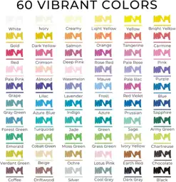 Artecho Acrylic Paint Markers 60… — Photo 2
