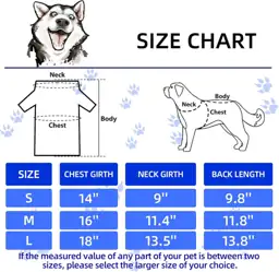Saintrygo 8 Pcs Dog T-Shirts… — Photo 2
