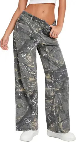 LifeShe Baggy Camo Pants Women… — Photo 1
