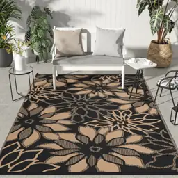 GENIMO Outdoor Rug, Waterproof Plastic… — Photo 1