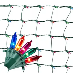 150 Multi-Colored Incandescent Mini Net… — Photo 1