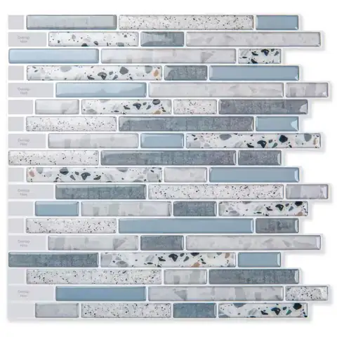 12x12 in. Vinyl Azure Grey… — Photo 1