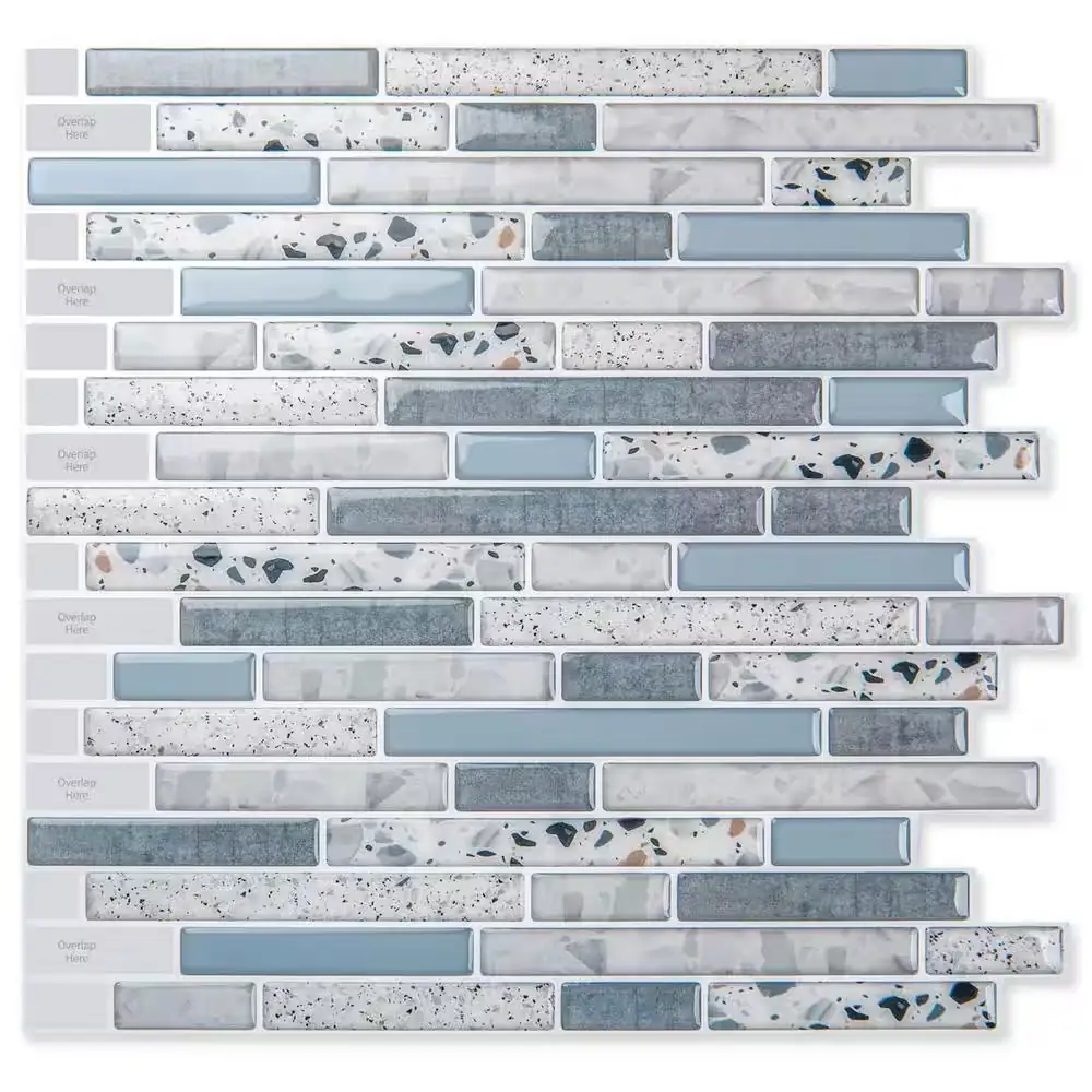 12x12 in. Vinyl Azure Grey… — Photo 1