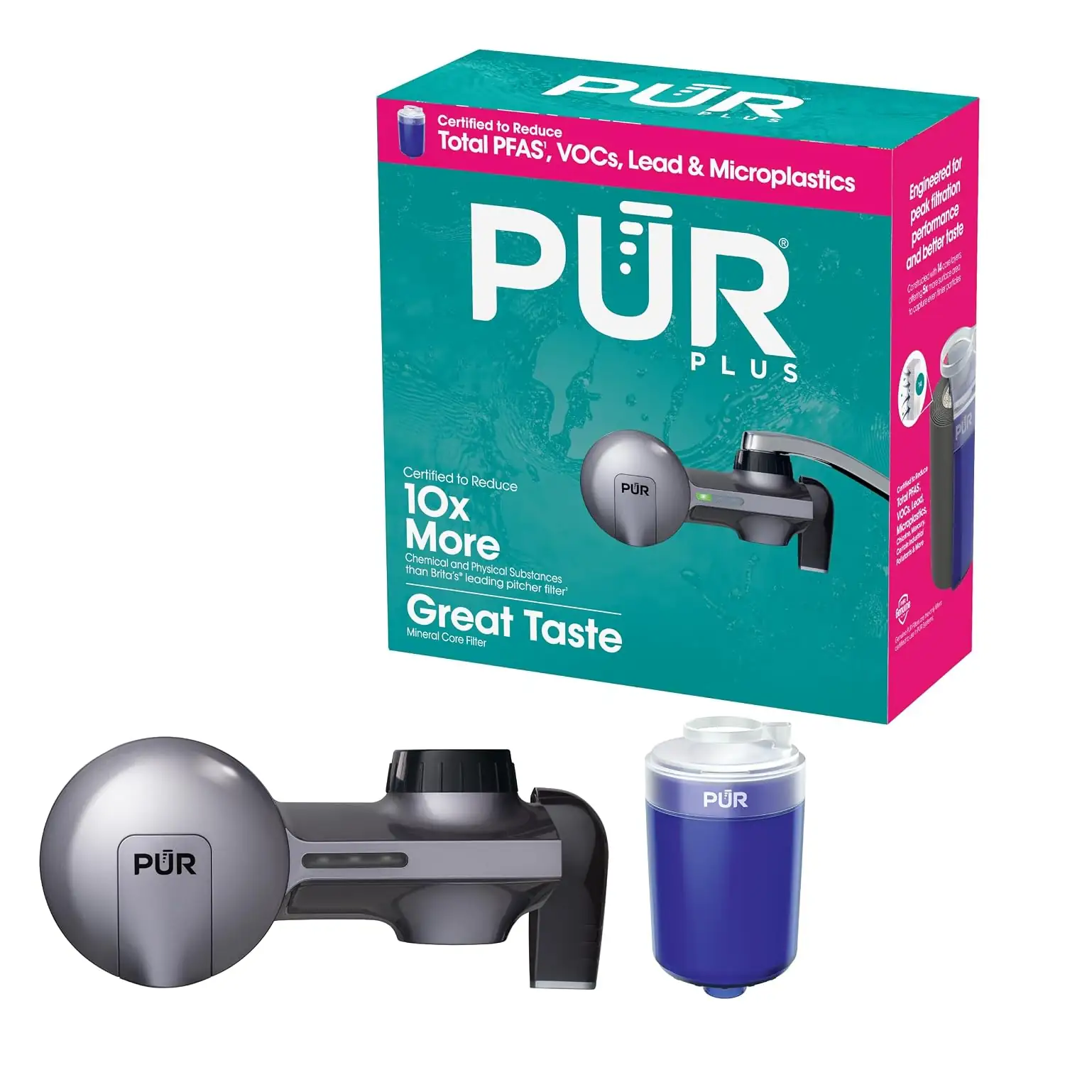 PUR Plus Horizontal Faucet Mount… — Photo 1