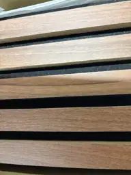 Cherry Wood Slat Acoustic Panels,… — Photo 3