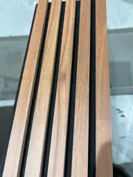 Cherry Wood Slat Acoustic Panels,… — Photo 4