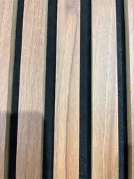 Cherry Wood Slat Acoustic Panels,… — Photo 3