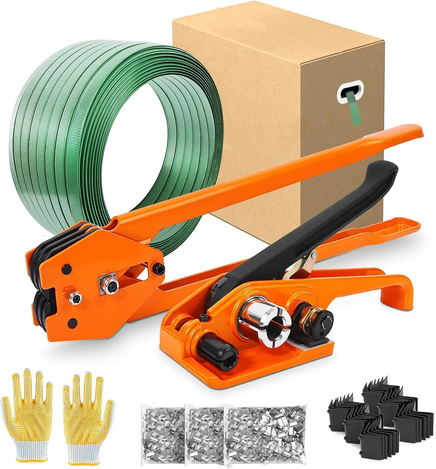 Green PET Strapping Banding, 1000'… — Photo 1